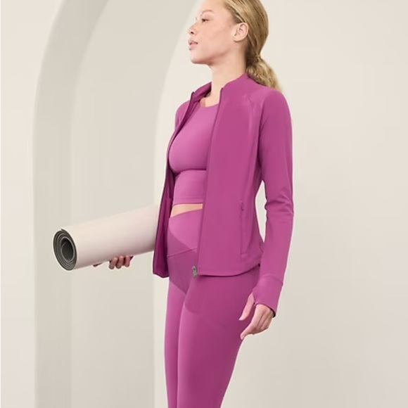 Athleta Magenta Sports Bra - Picture 2 of 11